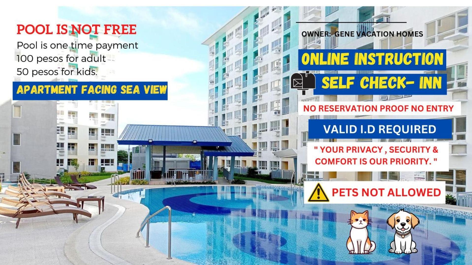 4Th Floor - Sea View Of Seawind Condominium Davao Stadt Exterior foto